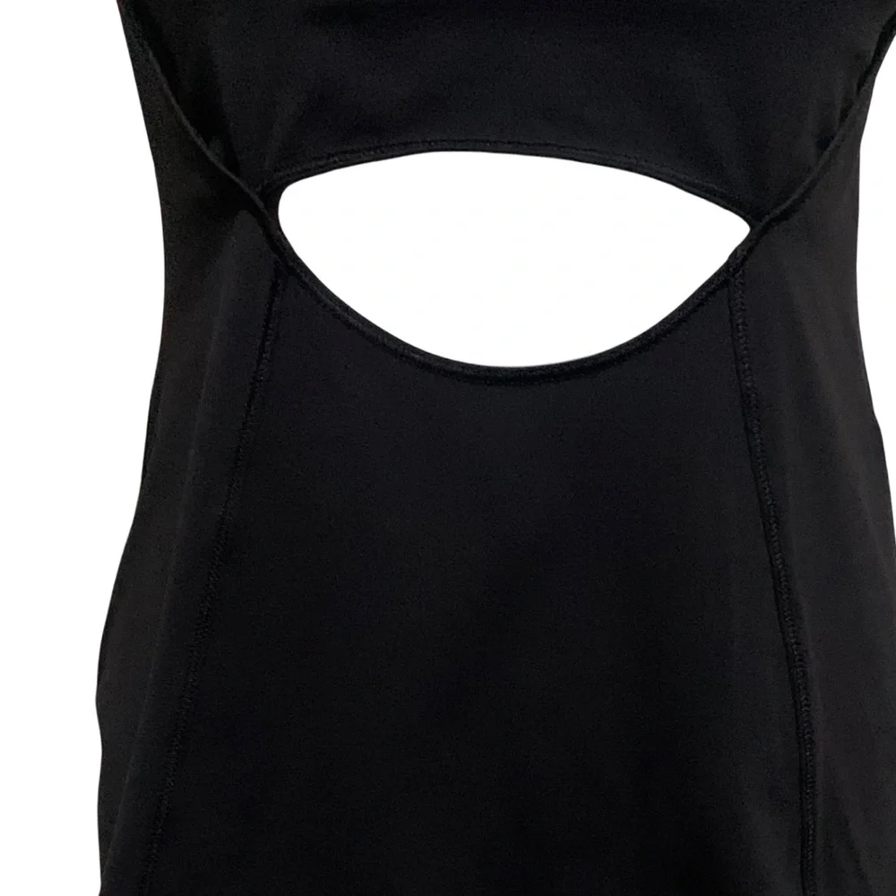 Lululemon Women Athletica Black Tank Top. Size 6 Pre-Owned